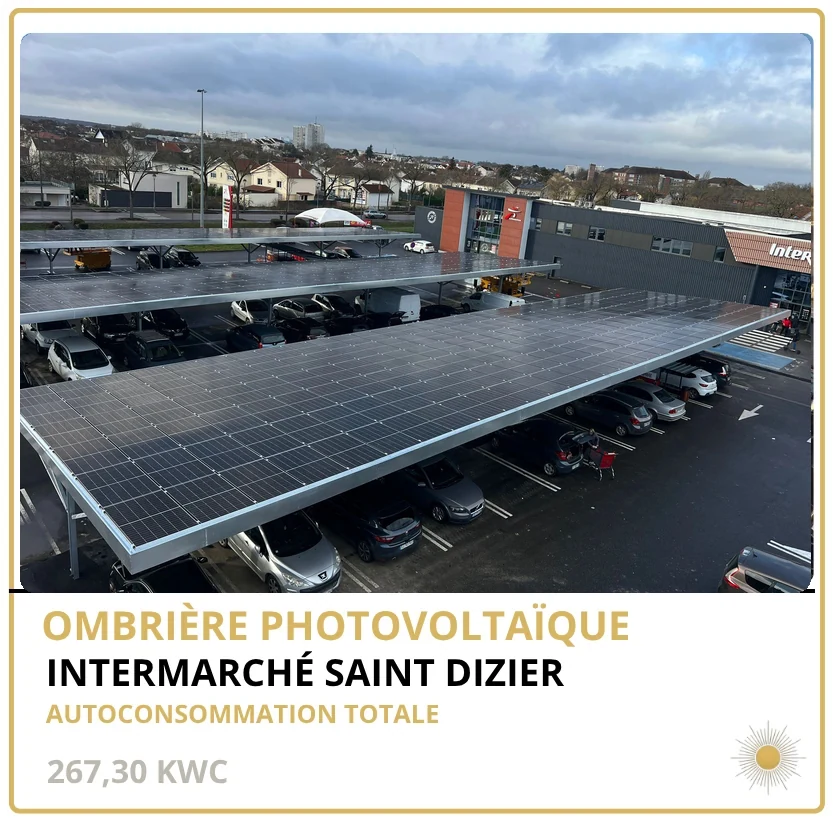 INTERMARCHÉ SAINT DIZIER — Saint-Dizier (52), 267,30 kWc