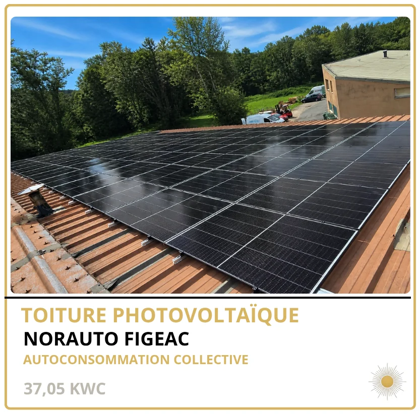 NORAUTO FIGEAC — Figeac (46), 37,05 kWc